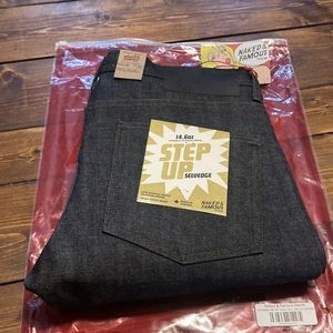 Naked & Famous Step Up Selvedge Denim Size 36